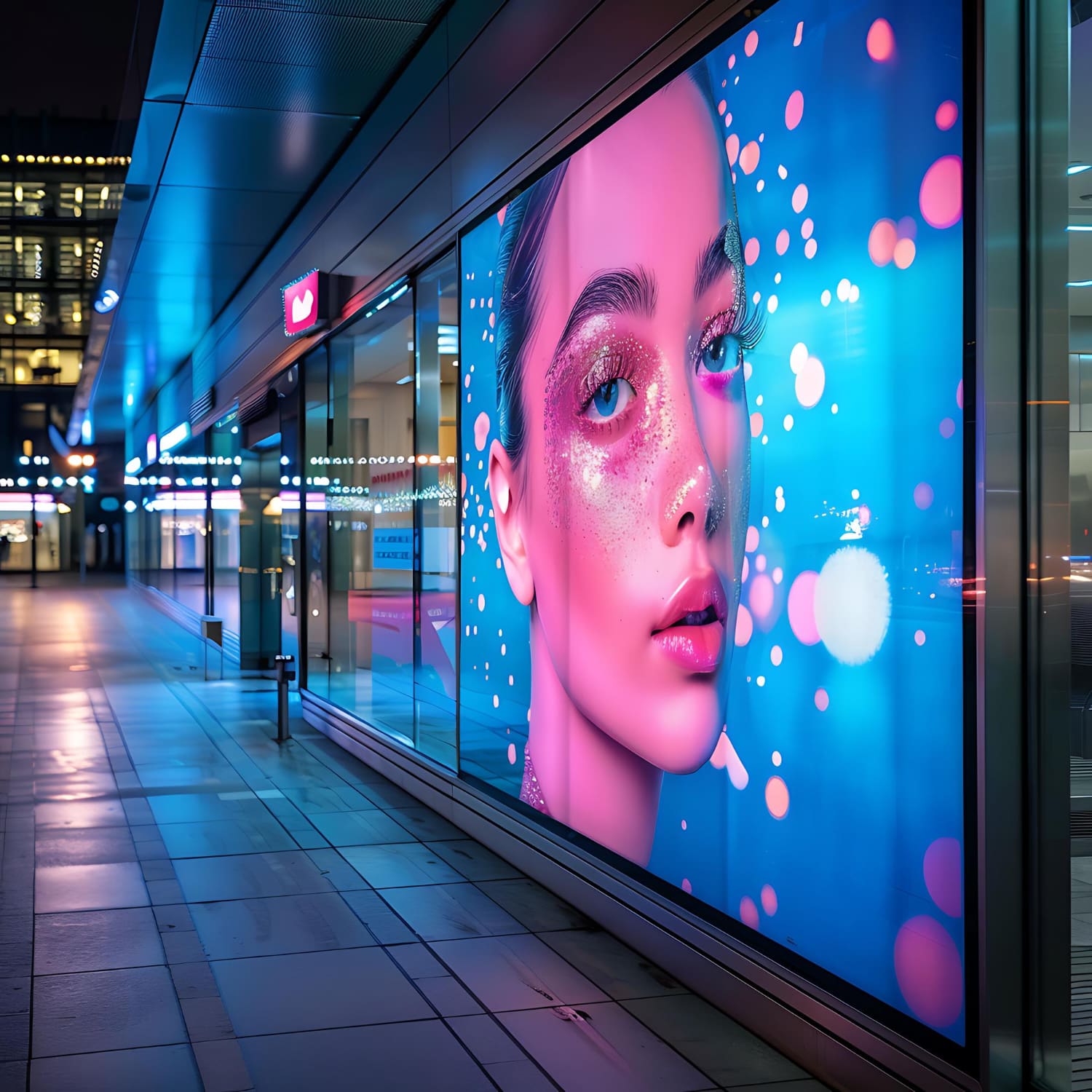 Instalación de paneles LCD en una moderna sala de reuniones